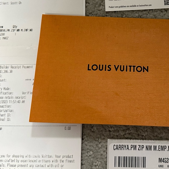 Louis Vuitton Carryall PM Black Empriente NEW - Picture 10 of 16